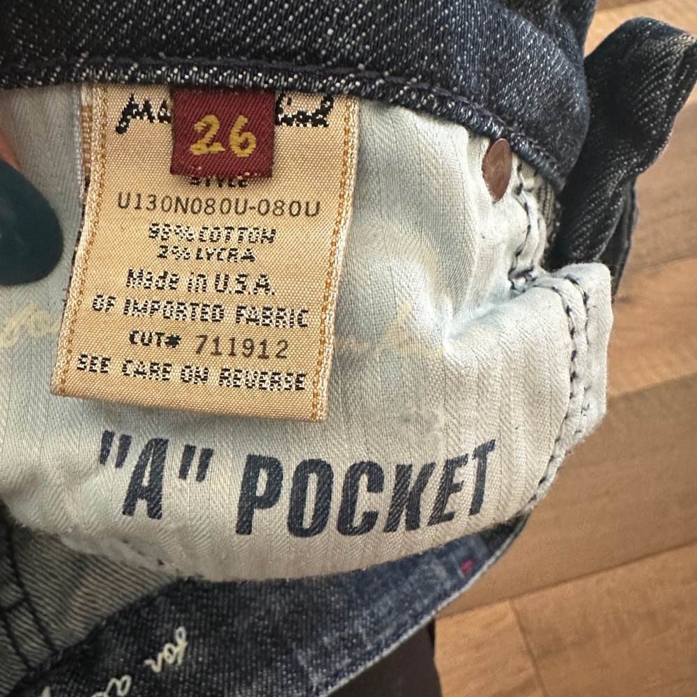 7 For All Mankind Denim Shorts size 26 - Picture 4 of 4